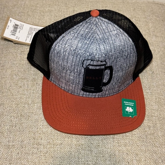 NWT Prana Journeyman Trucker Hat in Dry Chili Beer - Unisex One‎ Size - Picture 2 of 5